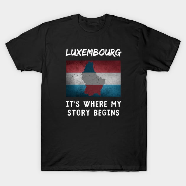 Luxembourger T-Shirt by footballomatic